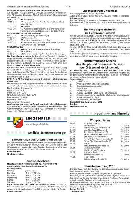 KW 51 - Verbandsgemeinde Lingenfeld