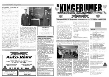 Ausgabe 08 - Kreative Liste Köngernheim eV