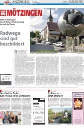 Radwege sind gut beschildert