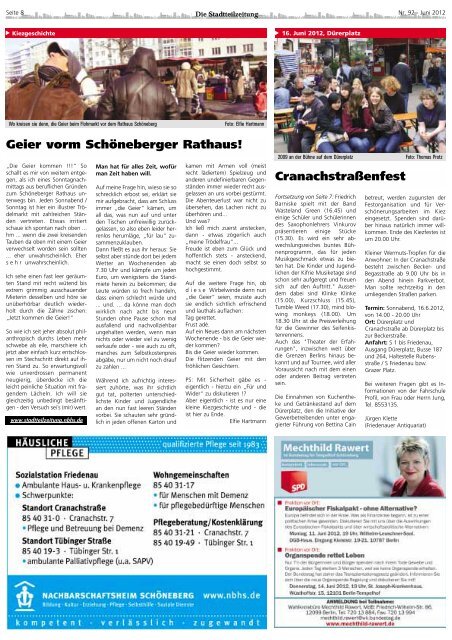 Die Stadtteilzeitung - Kinderfreizeittreff Menzeldorf ...