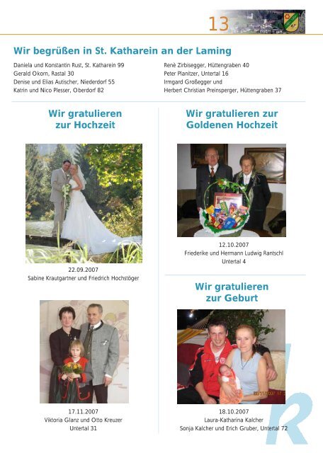 HORUK Ausgabe 6 - Gemeinde St. Katharein an der Laming