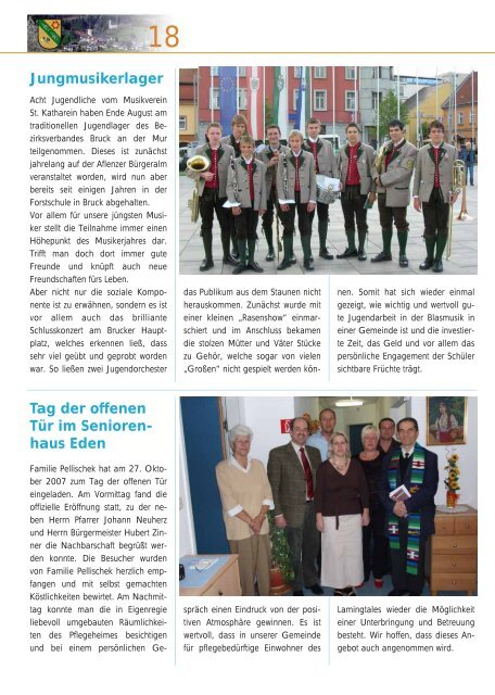 HORUK Ausgabe 6 - Gemeinde St. Katharein an der Laming