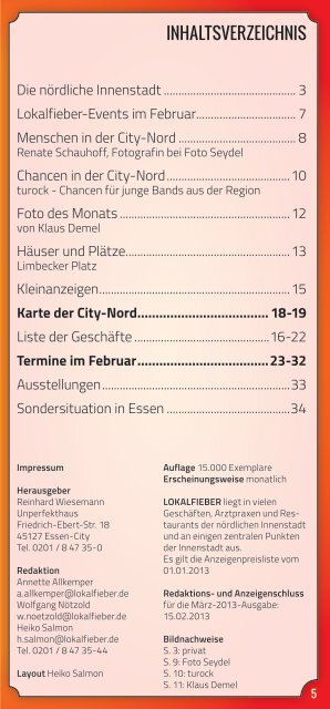 bekommen Sie die Februar-Ausgabe als PDF - Lokalfieber