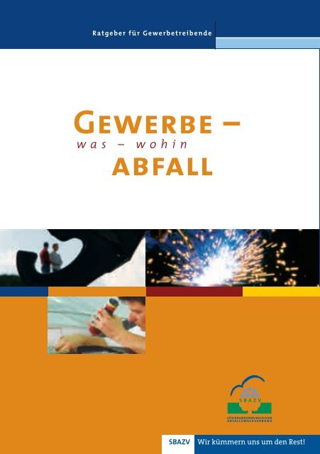 Gewerbe – abfall - Südbrandenburgischer Abfallzweckverband