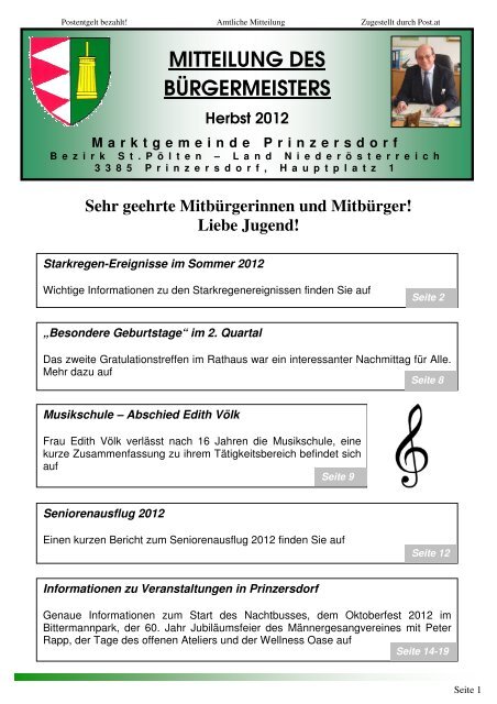 Mitteilung 3-2012 bearbeitet\374 - Marktgemeinde Prinzersdorf