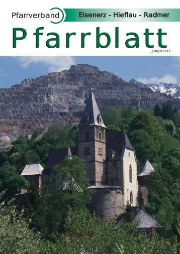 Pfarrblatt Juni/Juli - Eisenerz - Hieflau - Radmer