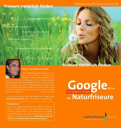 Info-Flyer download - naturfriseursuche.de