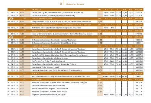 09/2010 Spielplan ab Oktober - Freie Volksbühne Berlin