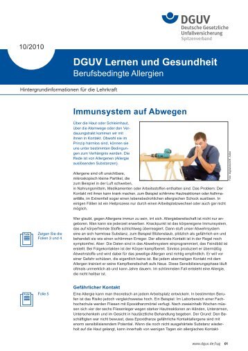 Hintergrundinformationen: Immunsystem auf Abwegen - Lernen und ...