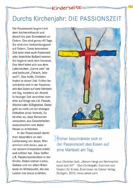 Gemeindebrief - Evangelische Kirchengemeinde Spenge
