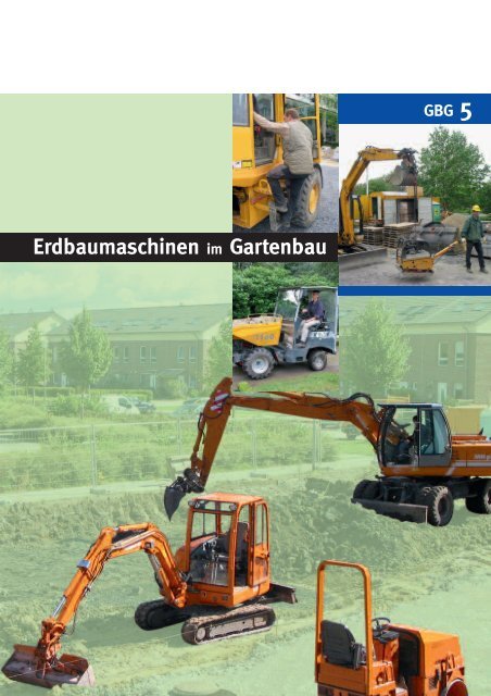 Erdbaumaschinen im Gartenbau - LSV