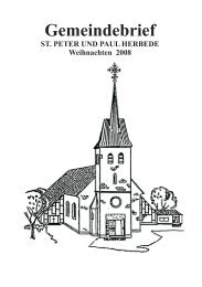 Weihnachtsbrief 2008, Version 6.cdr - St. Peter und Paul in Witten ...
