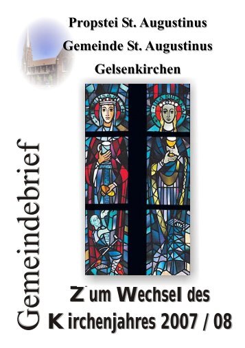 Weihnachten-07 - 5-Jahre-Propsteipfarrei-St. Augustinus - Propstei ...