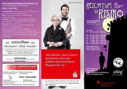 Download Flyer - Unterbarmer Laienspielkreis