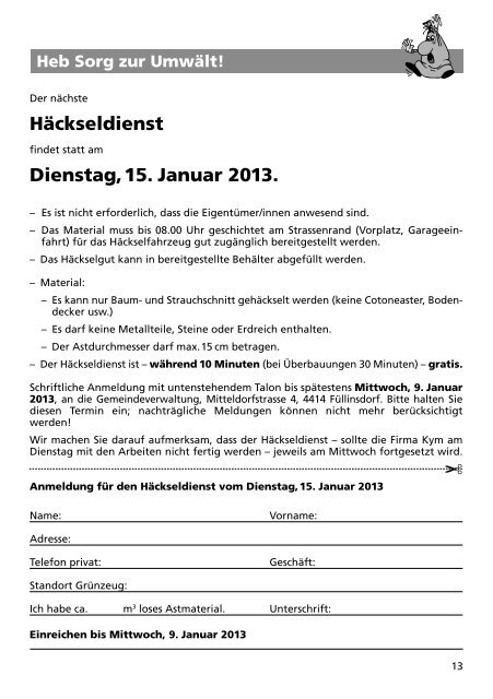 Nr. 24 vom 14. Dezember 2012 - Gemeinde Füllinsdorf