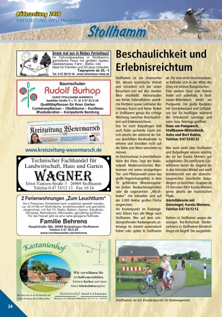 download [PDF, 38,56 MB] - Kreiszeitung Wesermarsch