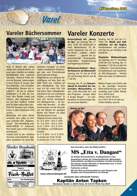 download [PDF, 38,56 MB] - Kreiszeitung Wesermarsch