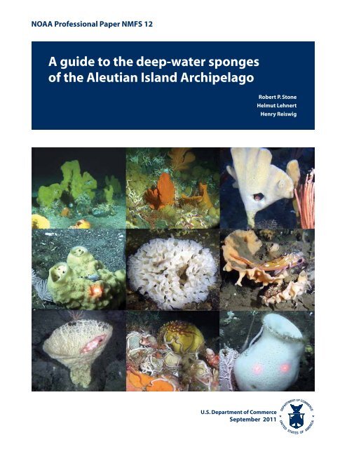 A guide to the deep-water sponges of - NMFS Scientific Publications ...