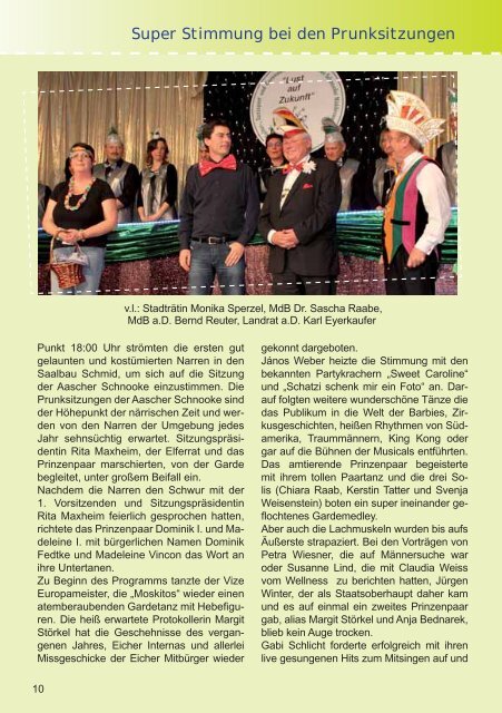 Kultur-, Tanzsport- und Carnevalsverein "Die Aascher Schnooke"