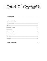 Table of Contents - Creative Teaching Press