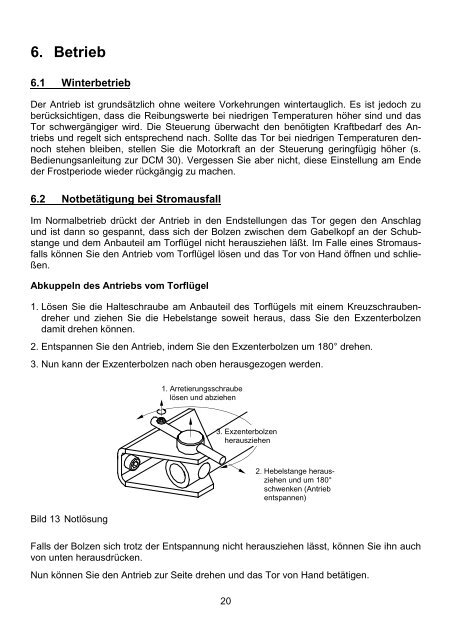 Drehtorantrieb DTA 200 - Langguth  Antriebe