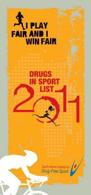 drugs in sport list - SuperSport