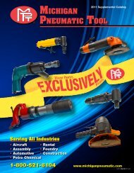 MPT 2011 Supplemental Catalog - Michigan Pneumatic Tool, Inc.