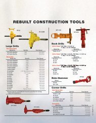 Rebuilt Construction Tools - Michigan Pneumatic Tool, Inc.