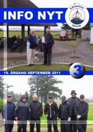 Info Nyt 3 2011 - Blåvandshuk Golfklub