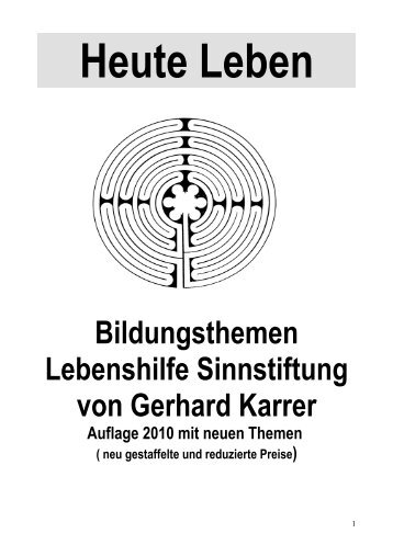 Franz von Assisi - Heute Leben von Gerhard Karrer