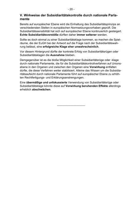 Stellungnahme Prof. Dr. Franz C. Mayer, LL.M - Deutscher Bundestag