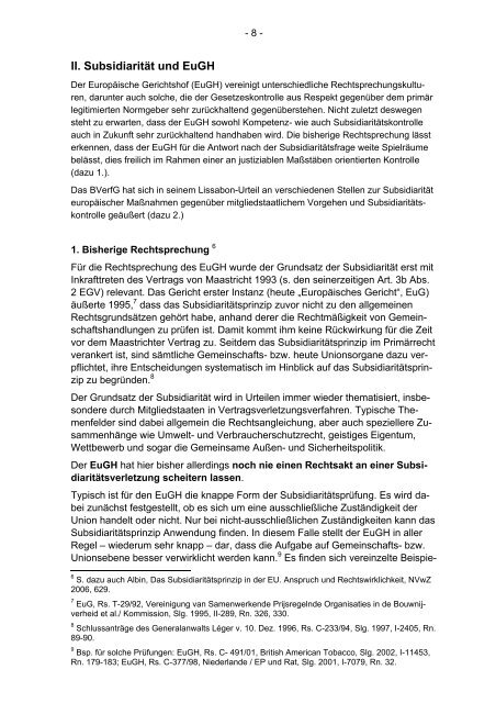 Stellungnahme Prof. Dr. Franz C. Mayer, LL.M - Deutscher Bundestag