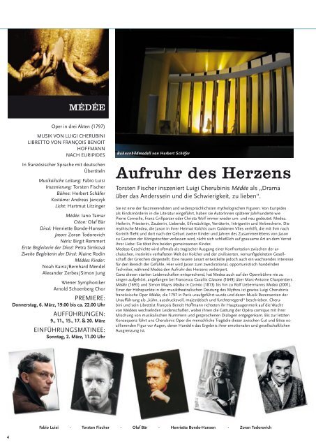 Auf Medeas Spuren - Theater an der Wien