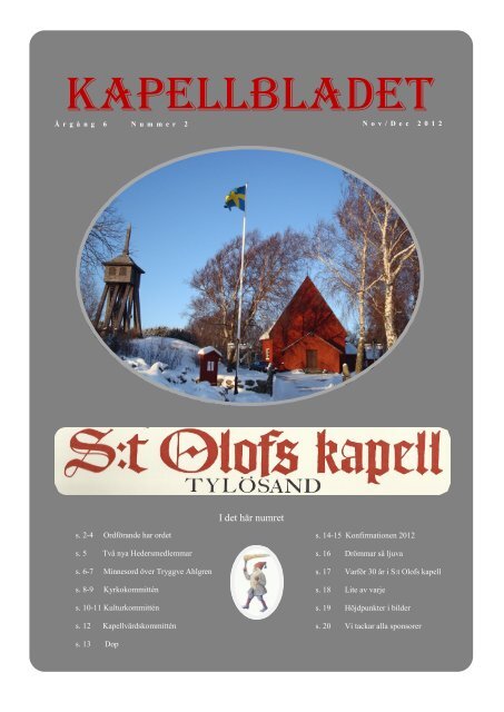 Nr. 2 - Sankt Olofs Kapell