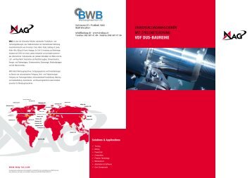 VDF DUS-BAUREIHE - BWB Werkzeugmaschinen AG