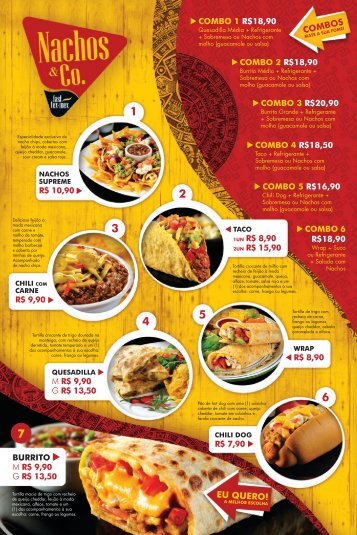 Combos eu QueRo! - Nachos & Co. delivery