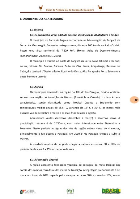Plano de Negócio do Abatedouro de Frangos ... - Instituto Acácia
