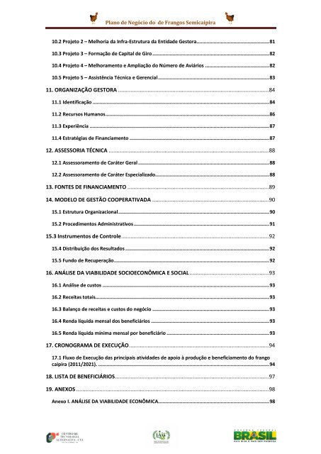 Plano de Negócio do Abatedouro de Frangos ... - Instituto Acácia