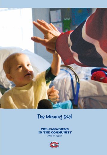 The Winning Goal - La Fondation des Canadiens pour l'enfance ...