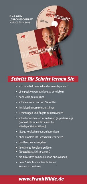 Prospekt zum Download - Frank Wilde