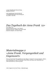 Anne Frank Materialmappe - Staatstheater Braunschweig