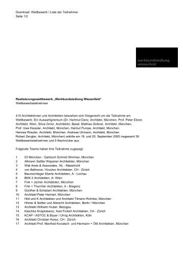 Download - Werkbundsiedlung Wiesenfeld