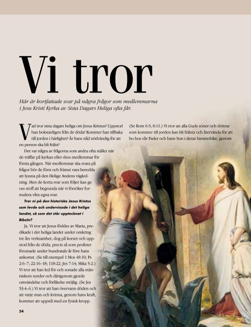 Mars 2008 Liahona - Jesu Kristi Kyrka av Sista Dagars Heliga