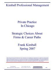 Private Practice In Chicago - Duke University School of Law