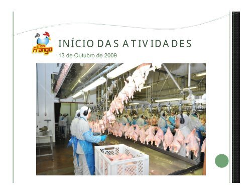 mais frango no mercado externo - Ministério da Agricultura ...