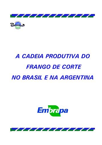 cadeia produtiva do frango de corte - Infoteca-e - Embrapa