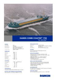 DAMEN COMBI COASTER® 1700 - Damen Shipyards Bergum