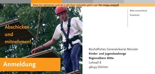 mitnehmen! – Regionalbüro Mitte - Bistum Münster - Gymnasien