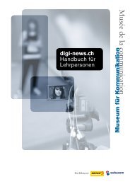 digi-news.ch Handbuch für Lehrpersonen - Museum für ...