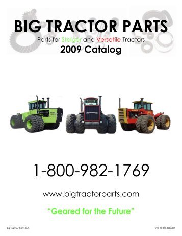 2009 Catalog - Big Tractor Parts